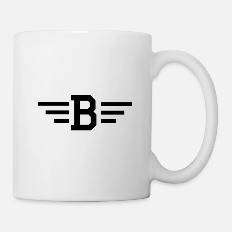 Super Breton Bretonne B - Mug blanc - blanc
