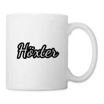 Höxter - Textdesign mit Stadtnamen - Tasse - Weiß - Rechts