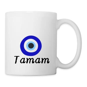 Tamam - Tasse - Weiß - Rechts