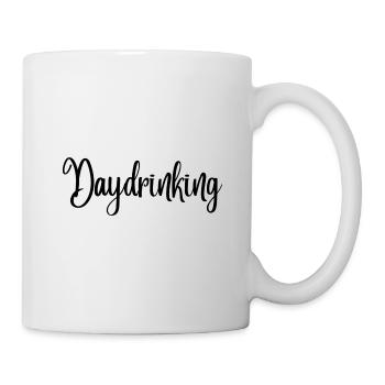 Consommation quotidienne d’alcool - Mug blanc - blanc - Droite