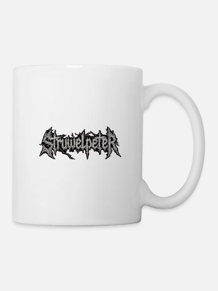 Struwwelpeter Grim Logo - Tasse - Weiß