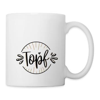 PAAR - TOPF / Topf & Deckel Duo - Tasse - Weiß - Rechts