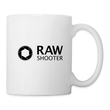 raw shooter - fotografie im RAW Format - Tasse - Weiß - Rechts