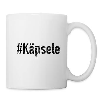 Käpsele badischer Spruch Stuttgart - Tasse - Weiß - Rechts