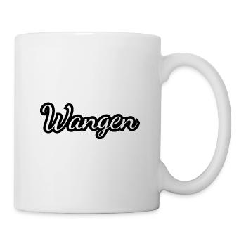 Wangen - Textdesign mit Stadtnamen - Tasse - Weiß - Rechts
