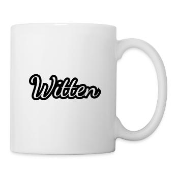 Witten - Textdesign mit Stadtnamen - Tasse - Weiß - Rechts