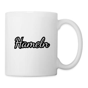 Hameln - Textdesign mit Stadtnamen - Tasse - Weiß - Rechts