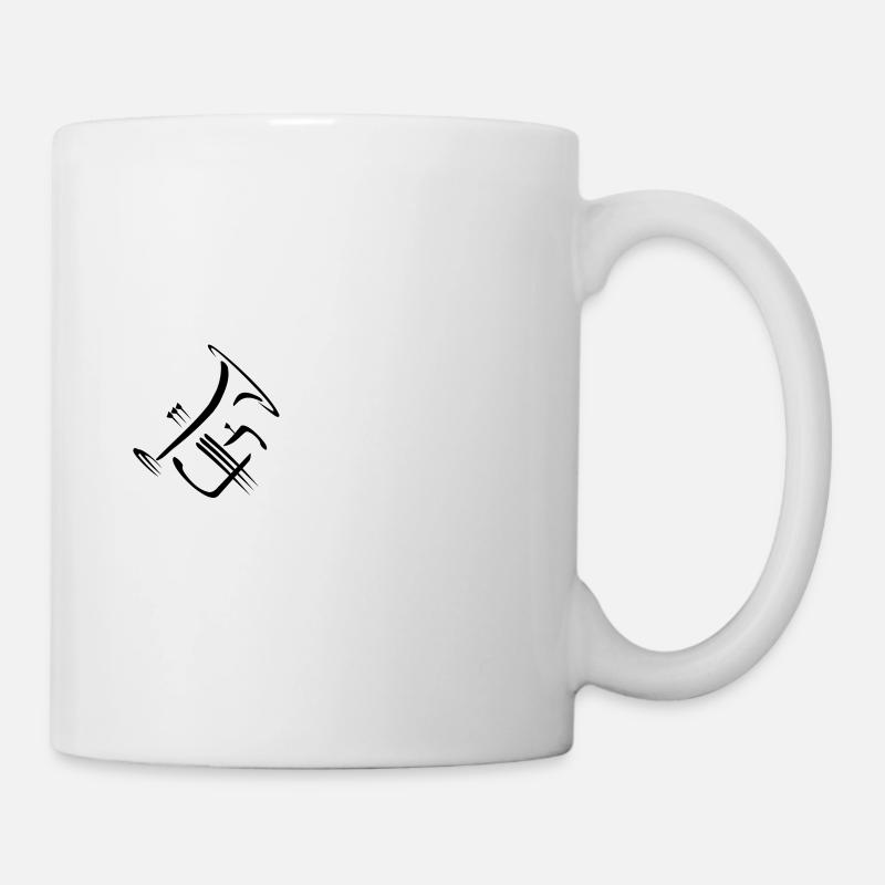 Trompete - Tasse - Weiß