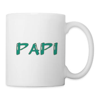 BONNE FÊTE PAPA. PAPA. FÊTE DES PÈRES. PÈRE - Mug blanc - blanc - Droite