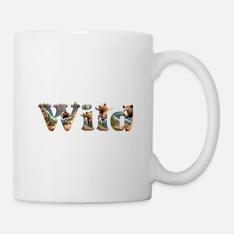 Wild - Tasse - Weiß