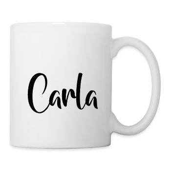 First name - Carla - Mug - white - Right