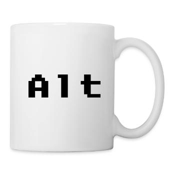 Abstract Design of Vibrant Colors - Mug - white - Right