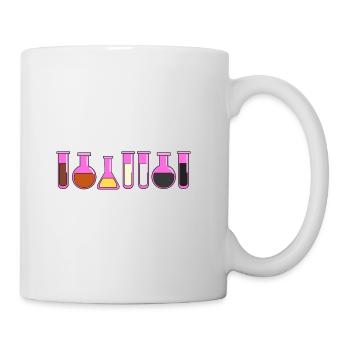 Tube à essai Gay Bear Gay Bear Pride - Mug blanc - blanc - Droite