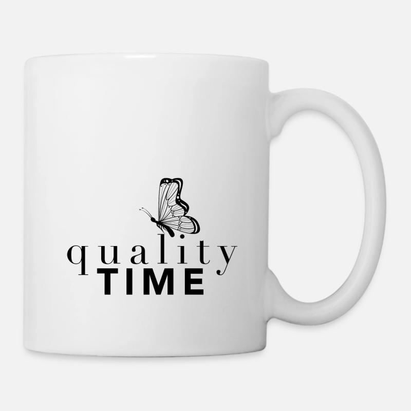 Quality Time - Mug - white
