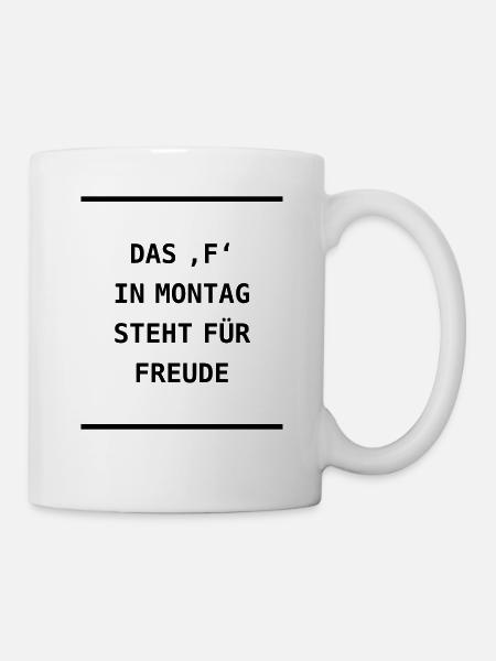 Montage - Tasse - Weiß
