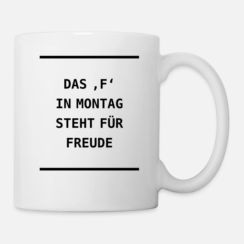 Montage - Tasse - Weiß