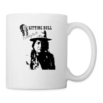 sitting Bull - Tasse - Weiß - Rechts