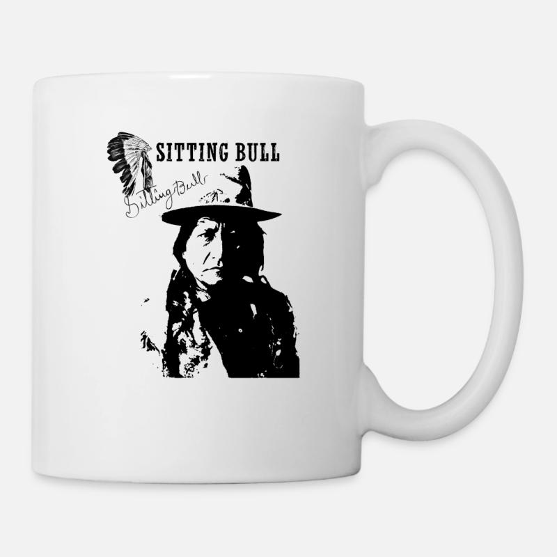 sitting Bull - Mug - white