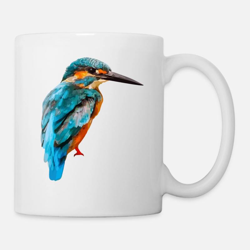 kingfisher - Mug - white