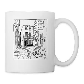 The Land of Green Ginger, Hull - Mug - white - Right