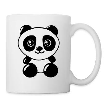 Panda - Cute Panda Girls / Women Present - Mug - white - Right