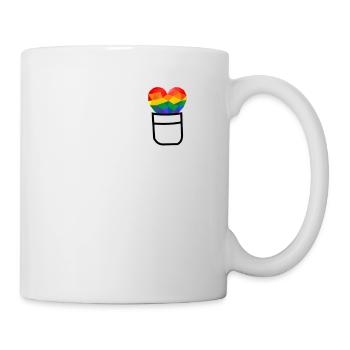 LGBT Lesbian And Gay Gay Pride - Mug - white - Right