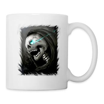 Totenkopf Halloween Tot Grim Reaper Grim Reaper - Mug - white - Right
