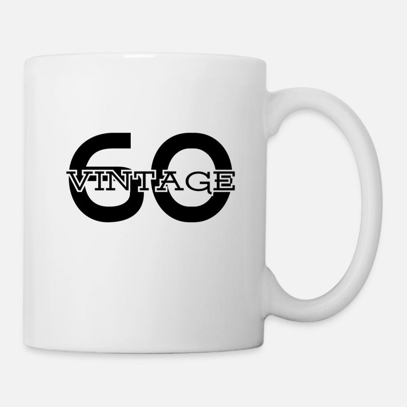 60 anniversaire - Mug blanc - blanc