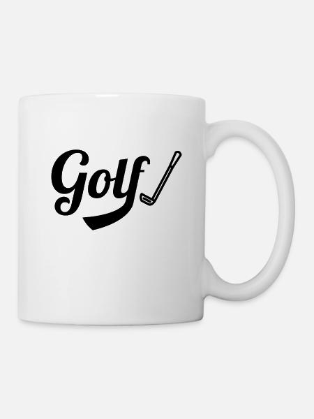 golf - Mug - white