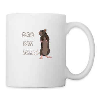Rat c'est moi souris - Mug blanc - blanc - Droite