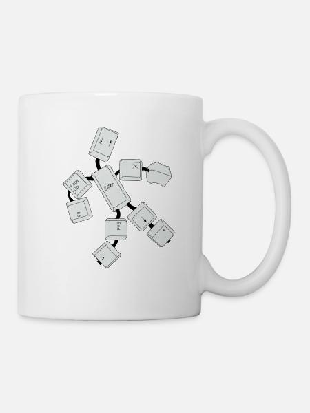 Computer Nerd - Tasse - Weiß
