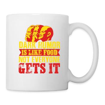 Black humor communism satire funny gift - Mug - white - Right