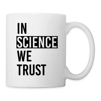 In Science we trust - Mug blanc - blanc - Droite