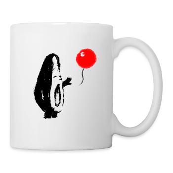 Avocado It's Art Fruit Balloon Gift - Mug - white - Right