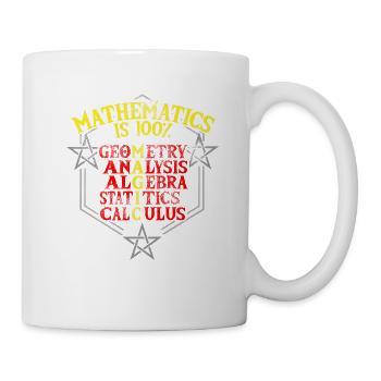 Math Magic Teacher School Statistics Joke Gift - Mug - white - Right