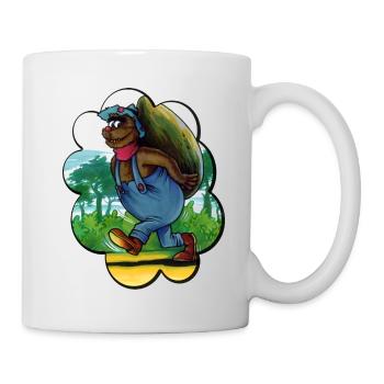 Nepomuk von HALLO SPENCER - Tasse - Weiß - Rechts