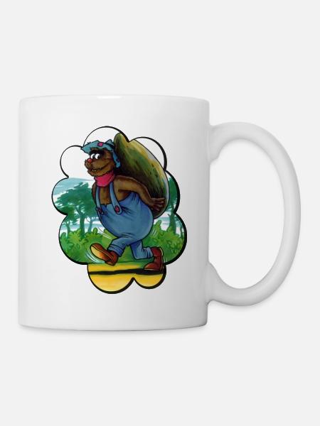 Nepomuk of HELLO SPENCER - Mug - white