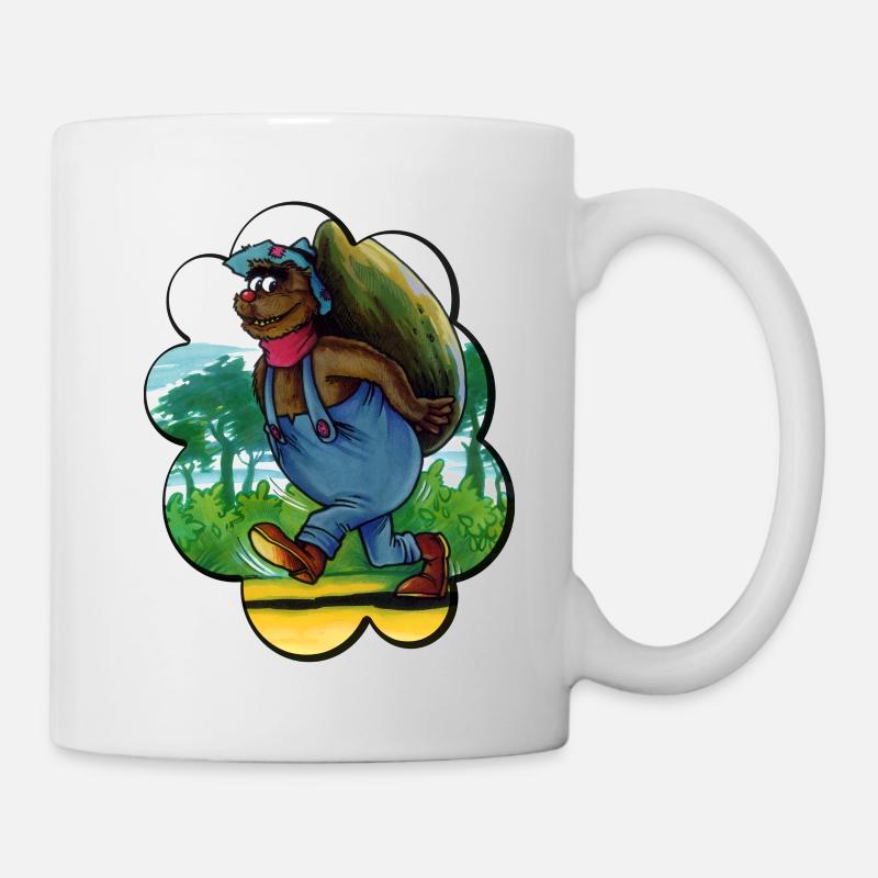 Nepomuk de HELLO SPENCER - Mug blanc - blanc