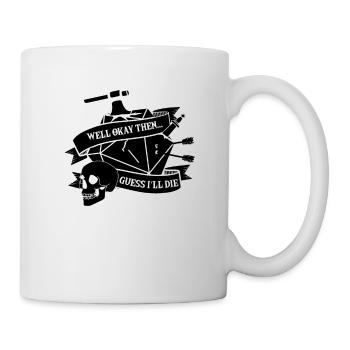Gamer RPG Dungeon Cube Tabletop Cadeau amusant - Mug blanc - blanc - Droite