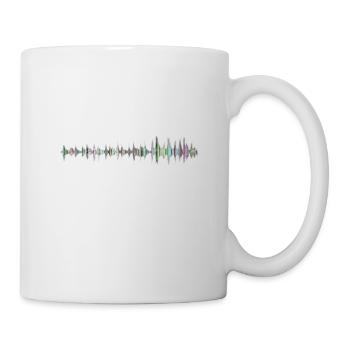 Ton Welle Sound Wave - Mug - white - Right