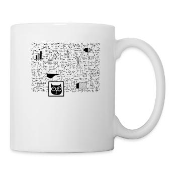 Nerd Schrödinger Physics Big Bang Funny Gift - Mug - white - Right