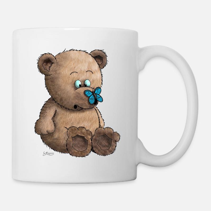 ours en peluche - Mug blanc - blanc