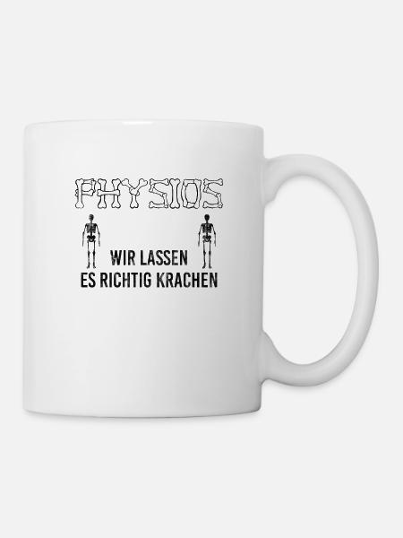 Physios Massage Physiotherapie - Tasse - Weiß
