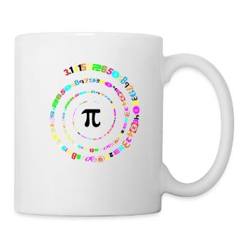 Cadeau de fête des maths Nerd Geek Irrational Humor - Mug blanc - blanc - Droite