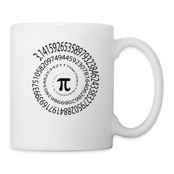 Cadeau de fête des maths Nerd Geek Irrational Humor - Mug blanc - blanc - Droite