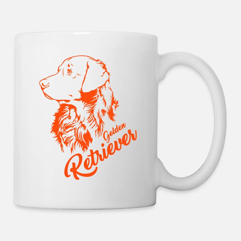 Golden Retriever - Mug - white