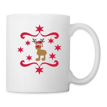 Jour de Noël - Mug blanc - blanc - Droite