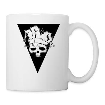 Joker Skull Circus Clown - Mug - white - Right
