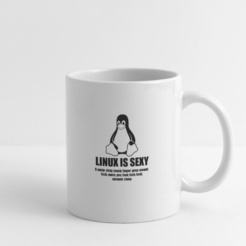 Linux Root SUDO Unix Shell Sexy lustiges Geschenk Tasse