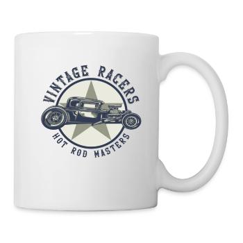 Hot Rod Vintage Racers - Mug - white - Right